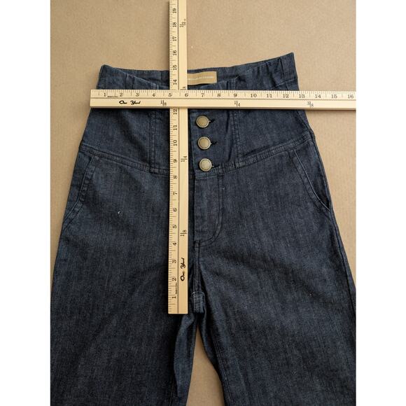 romeo & juliet couture y2k high waisted flare jeans 6 - Picture 9 of 10